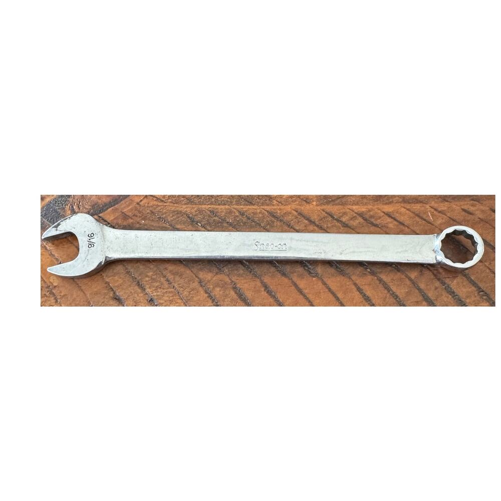Vtg Snap On Tools OEX 18 9/16 12pt Combination Wrench USA